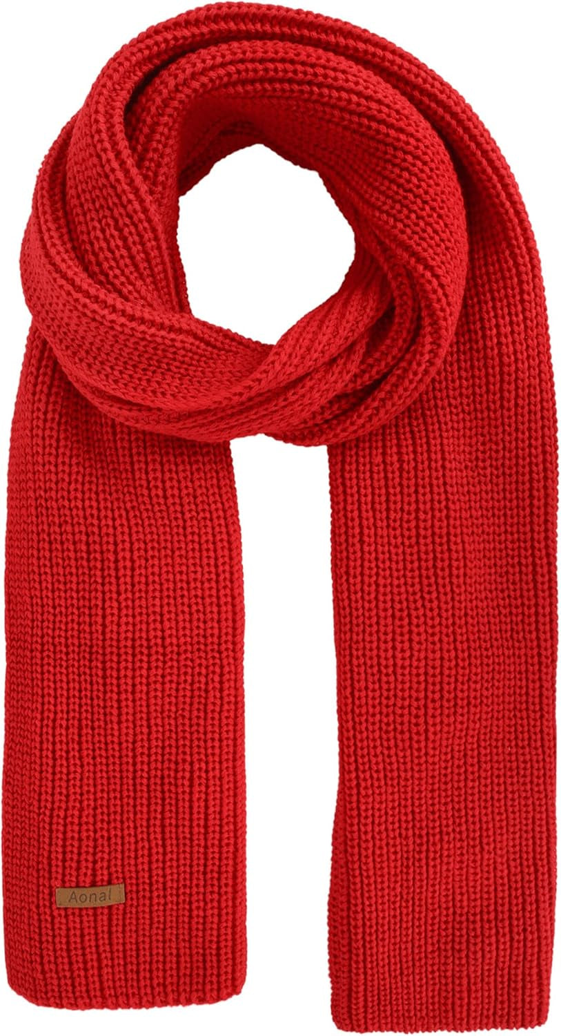 Womens Winter Scarf Cold Weather Thick Warm Cable Knit Wraps Chunky Large Soft Long Scarves
