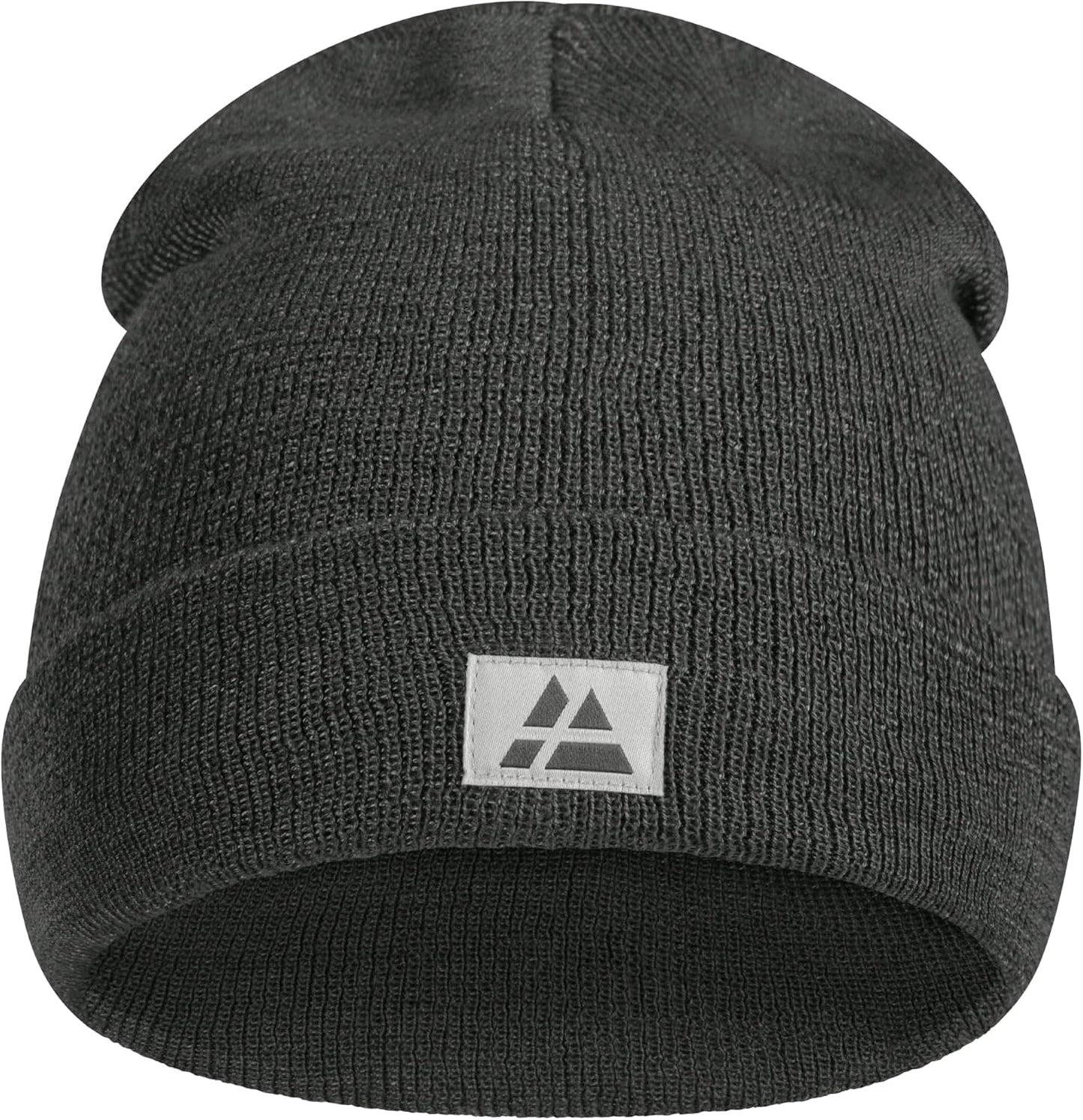 Sustainable Classic Beanie for Men & Women, Plain Kitted Hat