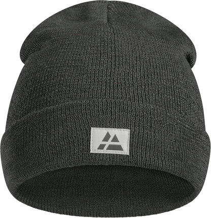 Sustainable Classic Beanie for Men & Women, Plain Kitted Hat
