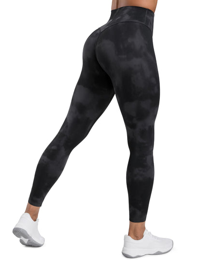 CRZ YOGA Secretsculpt Womens Butterlift Scrunch Butt Workout Leggings 25" - No Front Seam High Waisted Yoga Pants Booty