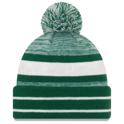 New Era Unisex-Adult NFL Official Sport Knit Classic Cuffed Knit Pom Beanie Hat