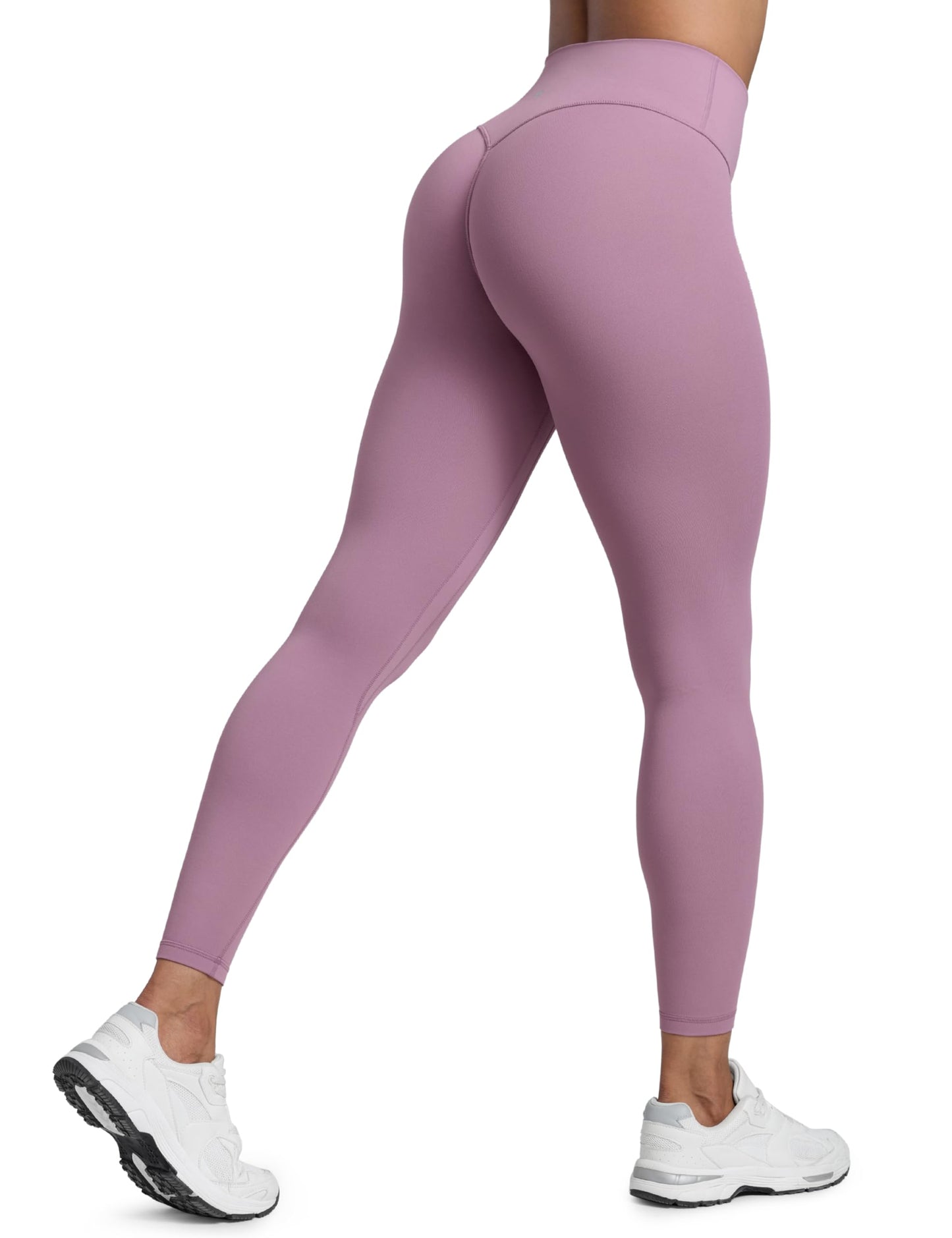 CRZ YOGA Secretsculpt Womens Butterlift Scrunch Butt Workout Leggings 25" - No Front Seam High Waisted Yoga Pants Booty