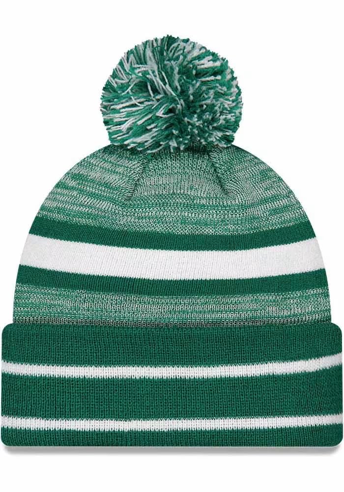 New Era Unisex-Adult NFL Official Sport Knit Classic Cuffed Knit Pom Beanie Hat