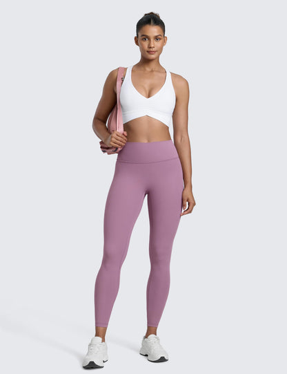 CRZ YOGA Secretsculpt Womens Butterlift Scrunch Butt Workout Leggings 25" - No Front Seam High Waisted Yoga Pants Booty