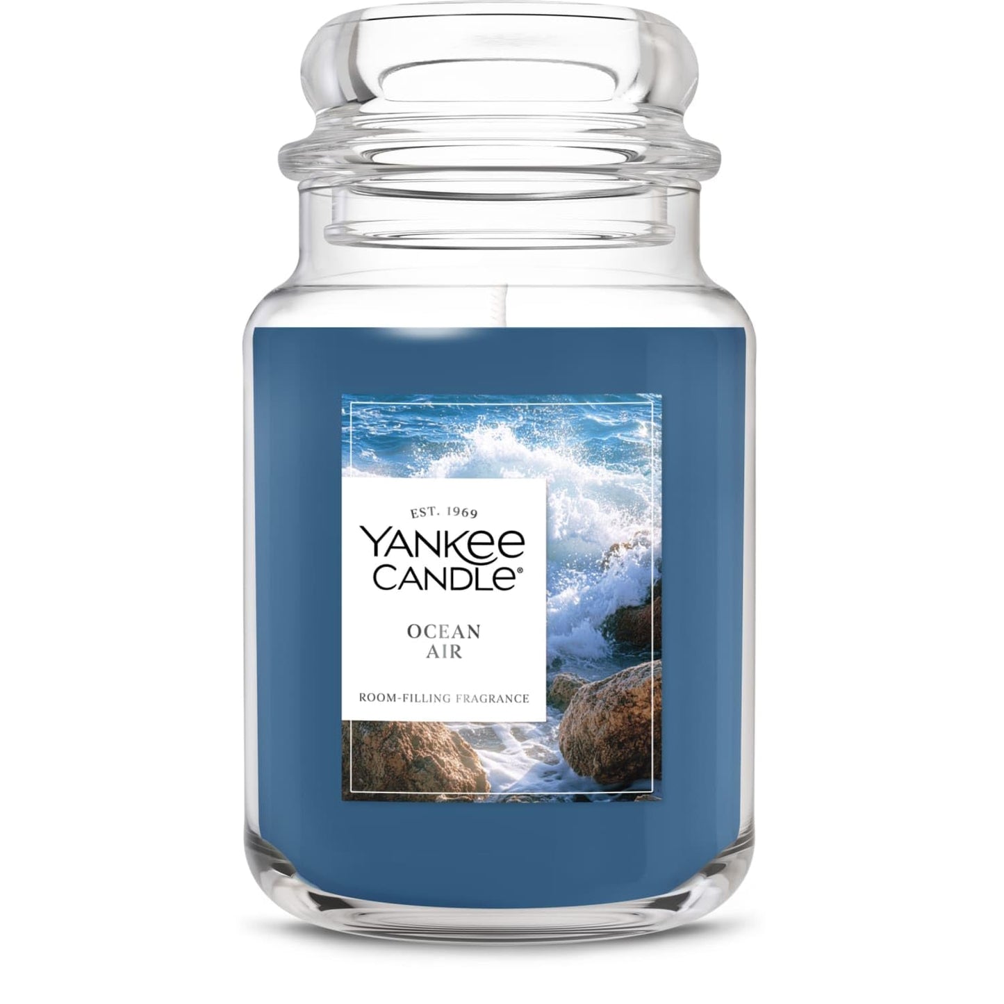 Yankee Candle Mid Summer's Night Scented Candle, 22oz Large Jar with up to 150 Hour Burn, Giftable