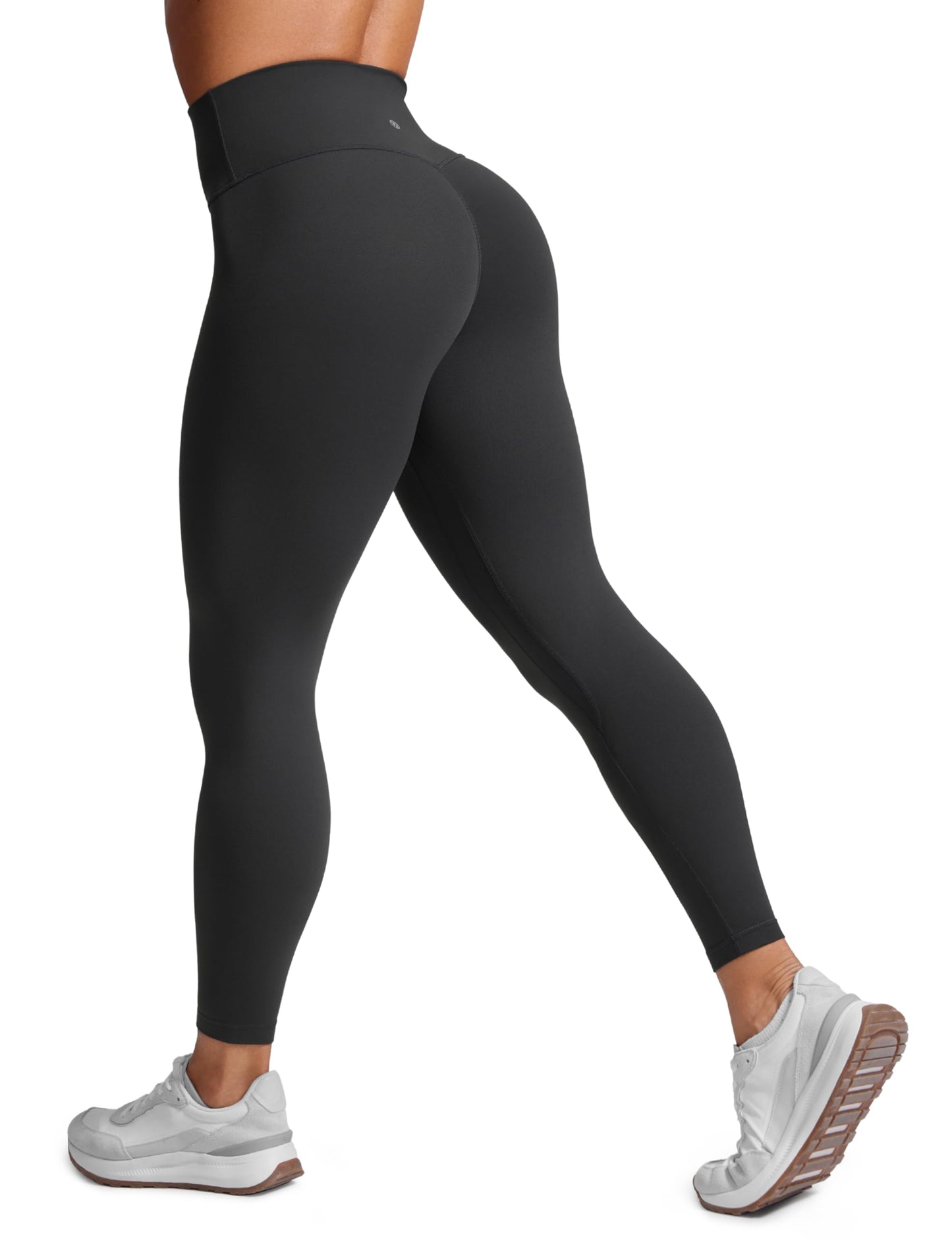 CRZ YOGA Secretsculpt Womens Butterlift Scrunch Butt Workout Leggings 25" - No Front Seam High Waisted Yoga Pants Booty
