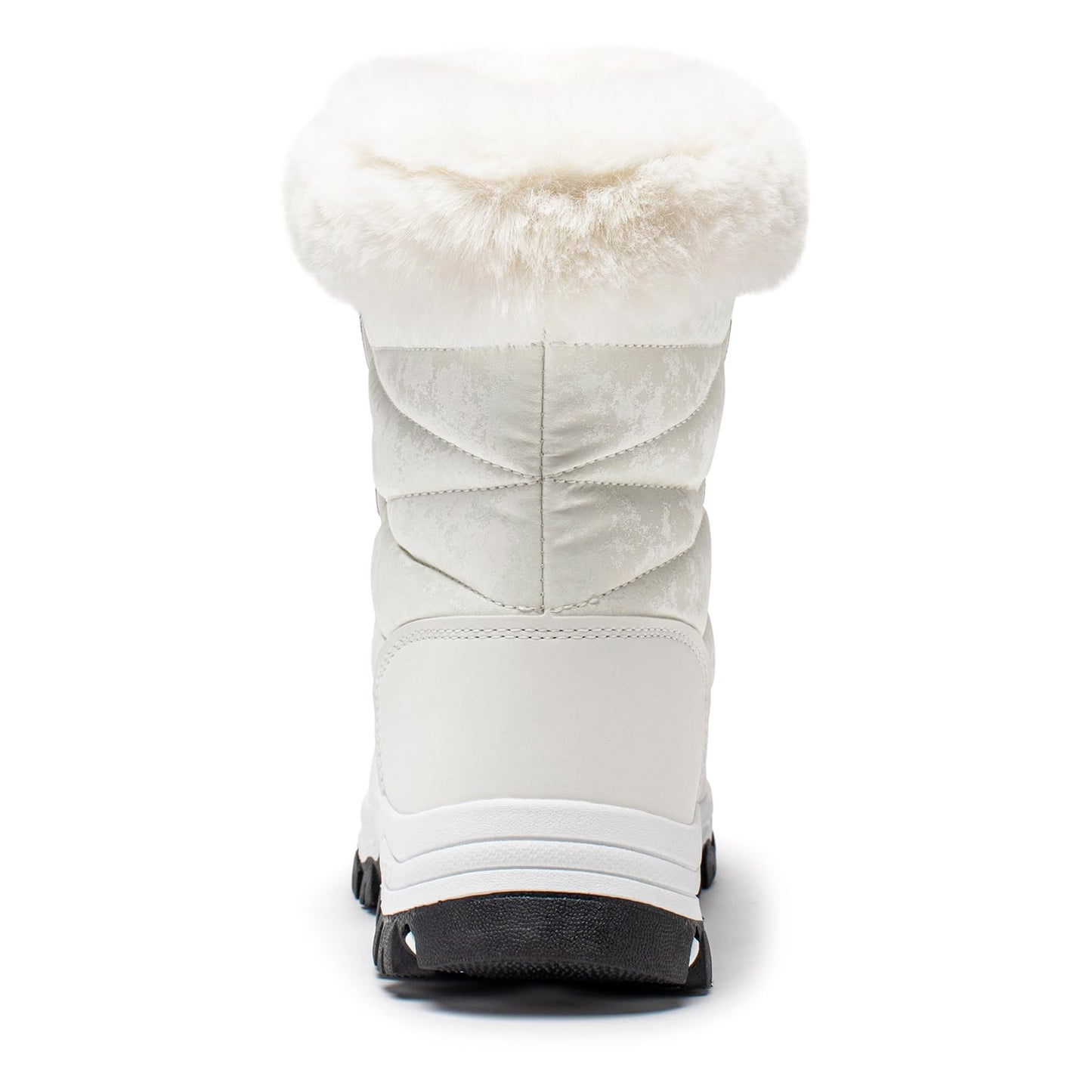 HOBIBEAR Women's Snow Boots Winter Outdoor Faux Fur Lined Warm Water Resistant Mid-Calf Booties