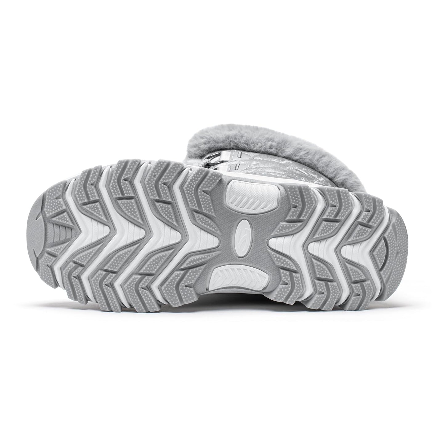 HOBIBEAR Women's Snow Boots Winter Outdoor Faux Fur Lined Warm Water Resistant Mid-Calf Booties