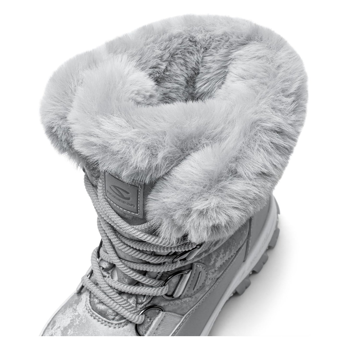 HOBIBEAR Women's Snow Boots Winter Outdoor Faux Fur Lined Warm Water Resistant Mid-Calf Booties