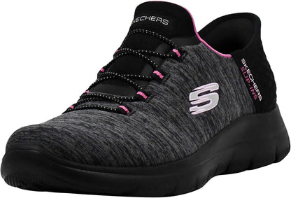 Skechers Women's Summits Dazzling Haze Hands Free Slip In Sneakers