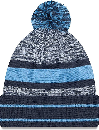 New Era Unisex-Adult NFL Official Sport Knit Classic Cuffed Knit Pom Beanie Hat