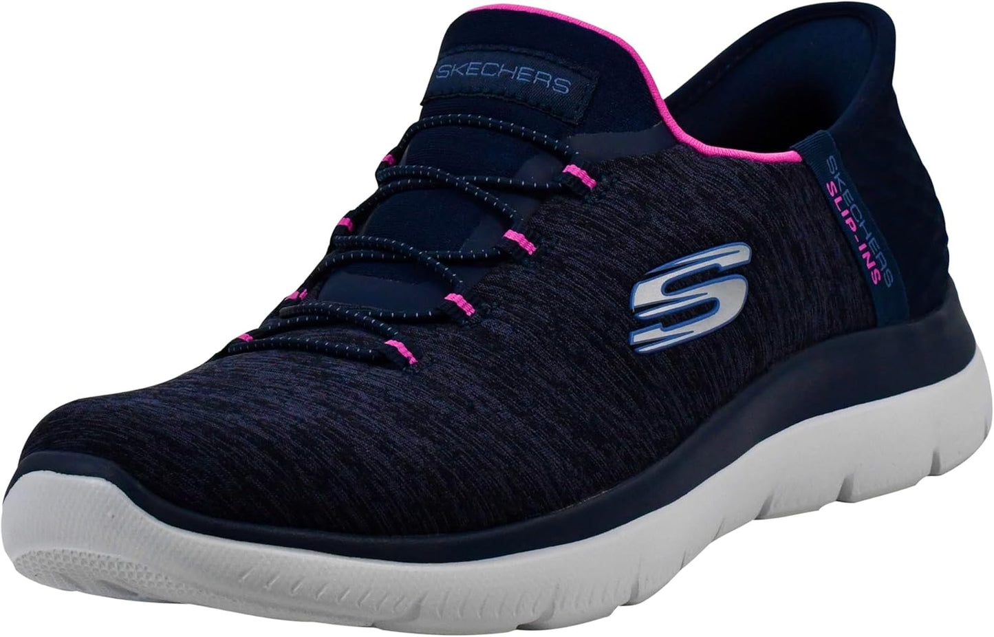 Skechers Women's Summits Dazzling Haze Hands Free Slip In Sneakers