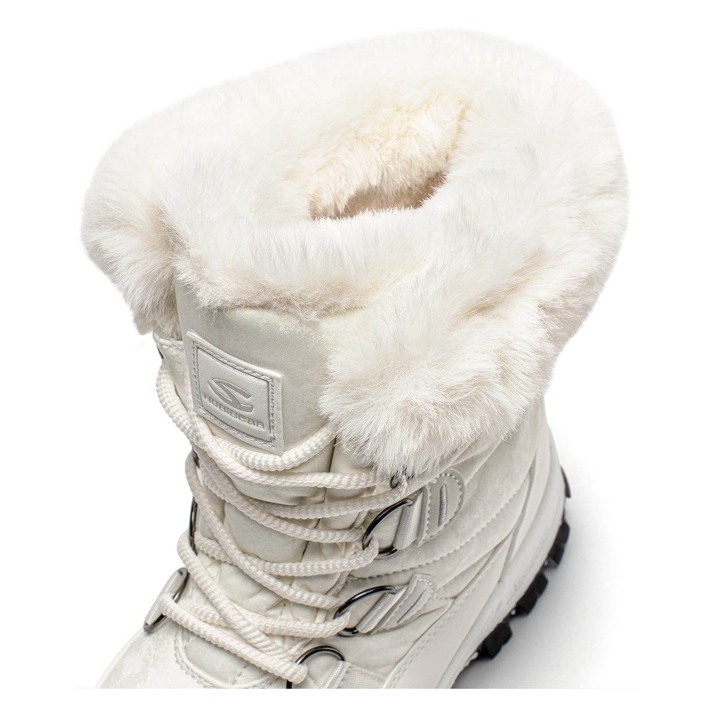 HOBIBEAR Women's Snow Boots Winter Outdoor Faux Fur Lined Warm Water Resistant Mid-Calf Booties