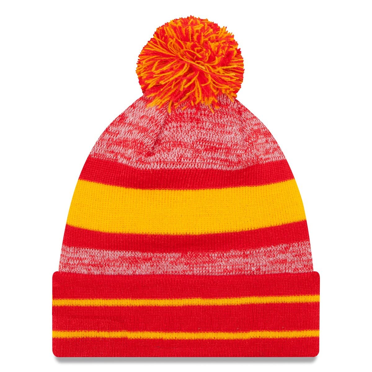 New Era Unisex-Adult NFL Official Sport Knit Classic Cuffed Knit Pom Beanie Hat