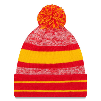 New Era Unisex-Adult NFL Official Sport Knit Classic Cuffed Knit Pom Beanie Hat