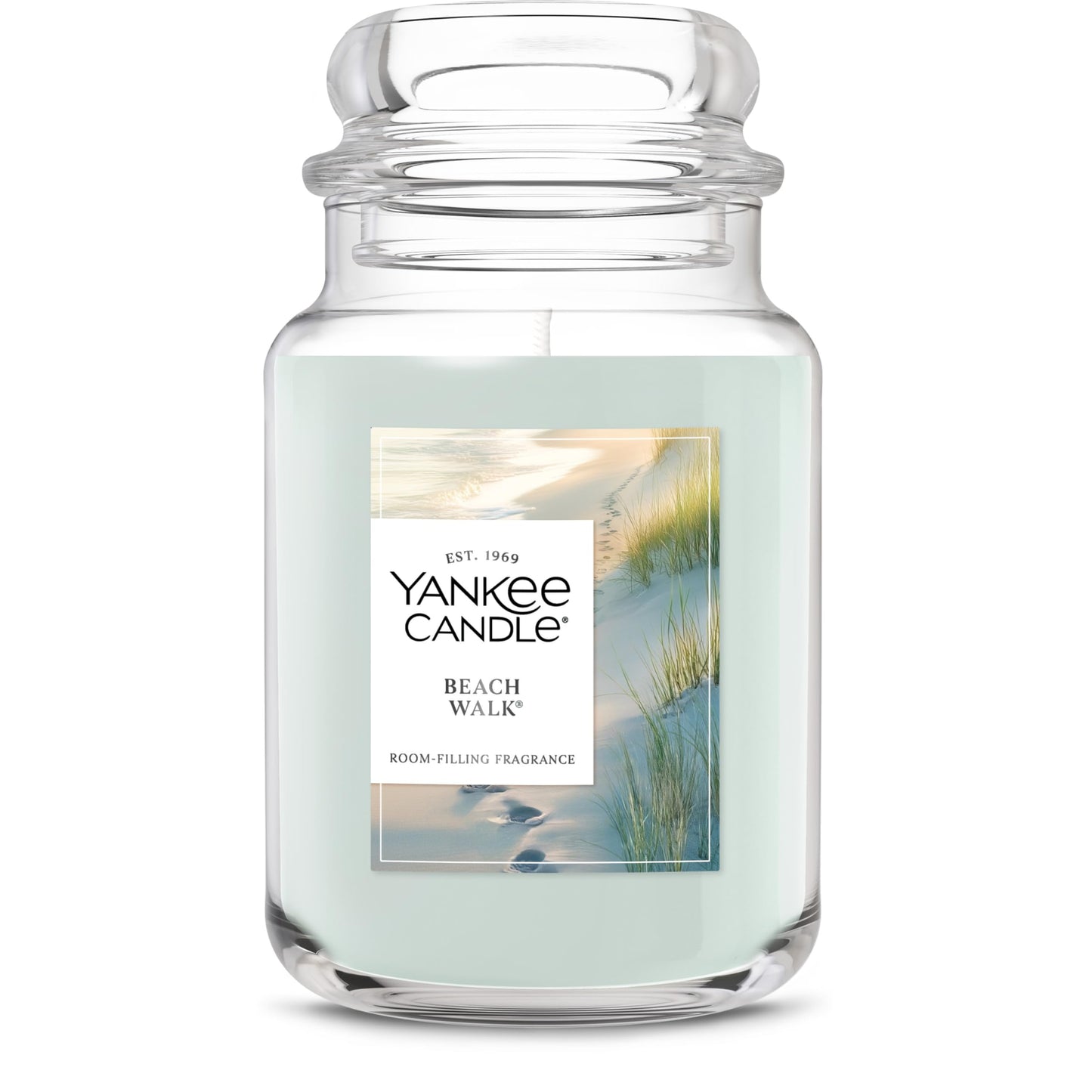 Yankee Candle Mid Summer's Night Scented Candle, 22oz Large Jar with up to 150 Hour Burn, Giftable