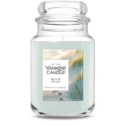 Yankee Candle Mid Summer's Night Scented Candle, 22oz Large Jar with up to 150 Hour Burn, Giftable