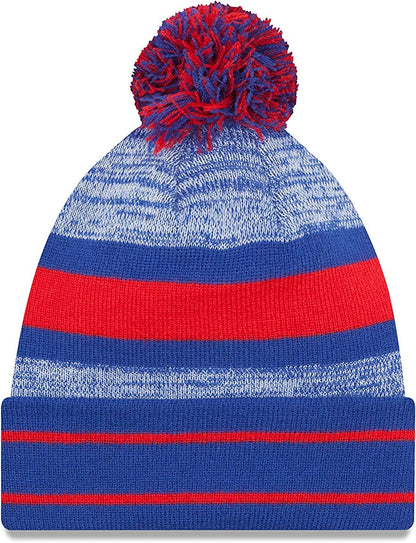 New Era Unisex-Adult NFL Official Sport Knit Classic Cuffed Knit Pom Beanie Hat
