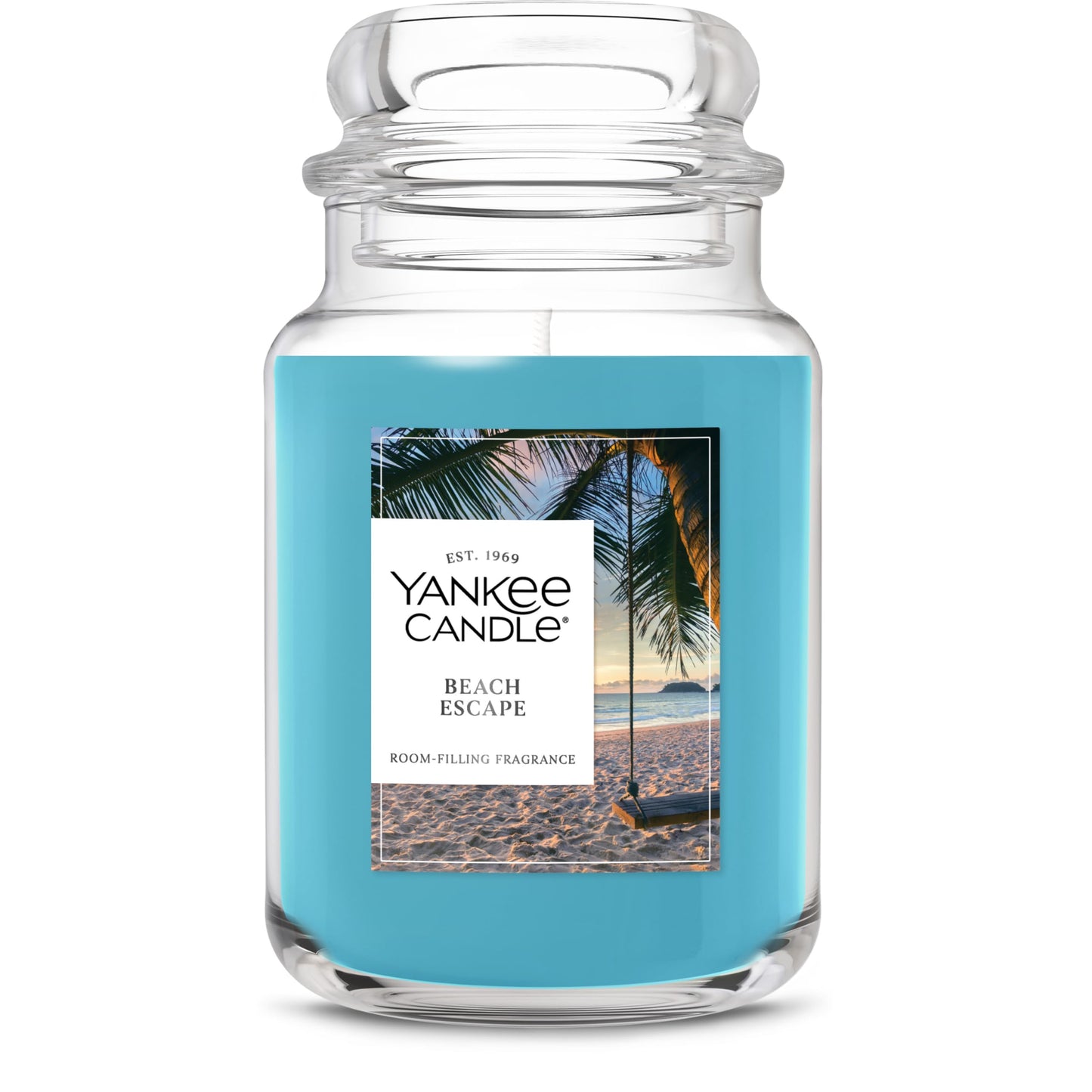 Yankee Candle Mid Summer's Night Scented Candle, 22oz Large Jar with up to 150 Hour Burn, Giftable