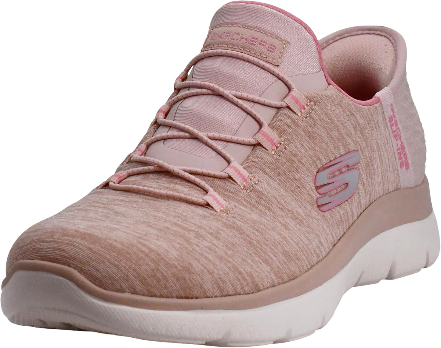 Skechers Women's Summits Dazzling Haze Hands Free Slip In Sneakers