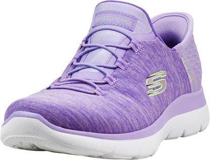 Skechers Women's Summits Dazzling Haze Hands Free Slip In Sneakers