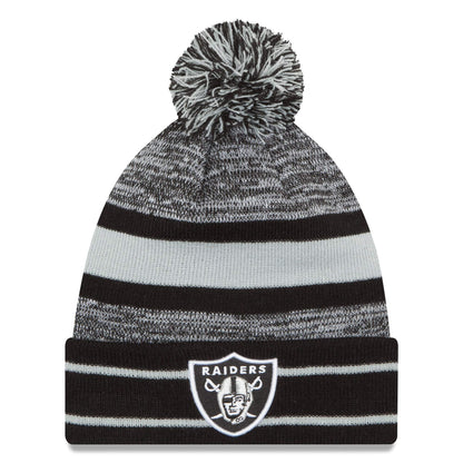New Era Unisex-Adult NFL Official Sport Knit Classic Cuffed Knit Pom Beanie Hat