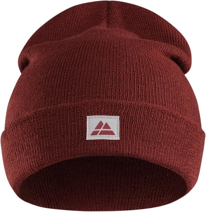 Sustainable Classic Beanie for Men & Women, Plain Kitted Hat