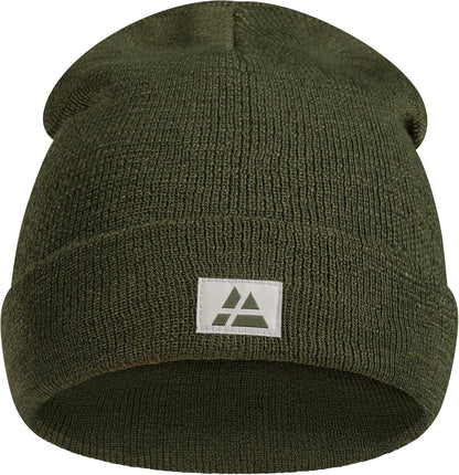 Sustainable Classic Beanie for Men & Women, Plain Kitted Hat