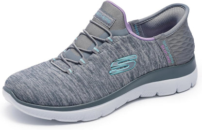 Skechers Women's Summits Dazzling Haze Hands Free Slip In Sneakers