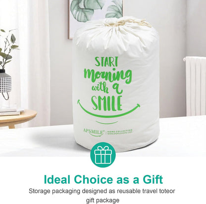 Heavyweight down Feather Fibers Comforter California King Size - Ultra-Soft Luxury High Fill-Power Hotel-Style Thicker Winter Duvet Insert for Colder Weather/Sleeper (104X96, White)